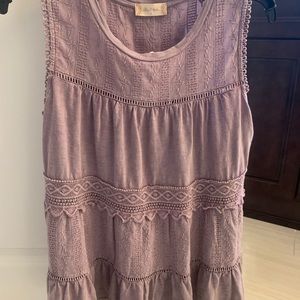 NWT lace tank